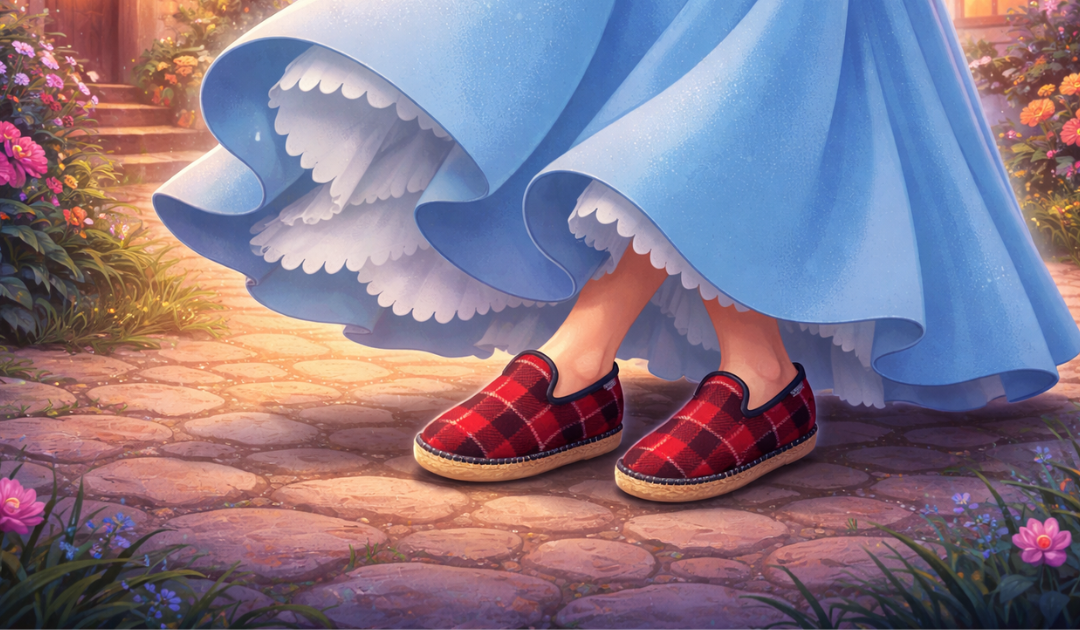 Et si Cendrillon avait troqué sa pantoufle de verre pour un chausson charentais ?